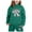 Green, variant on Girls Outfit Sets Toddler Boy Girl Long Sleeve Cute Print Warm Hoodie Sweatpant Kids Outfits Sweat Suit,2-13Y