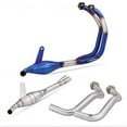 thumbnail image 4 of Motorcycle Exhaust Pipe Modified Full Systems Front Middle Link Pipe Parts For Yamaha YZF R3 R25 MT03 2015-2022, 4 of 4