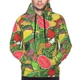thumbnail image 4 of Hoodies for Men - Fruits Vegetables And Berries Long Sleeve Comfrt Men'S Fashion Hoodies & Sweatshirts, Sweatshirts for Men Hoodies Pullover Clothing Clothes with Pouch, 4 of 7