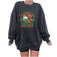 thumbnail image 4 of Tops de mujer Sudadera con estampado de sol de invierno Tops de jersey Fridja  fksj1918, 4 of 8