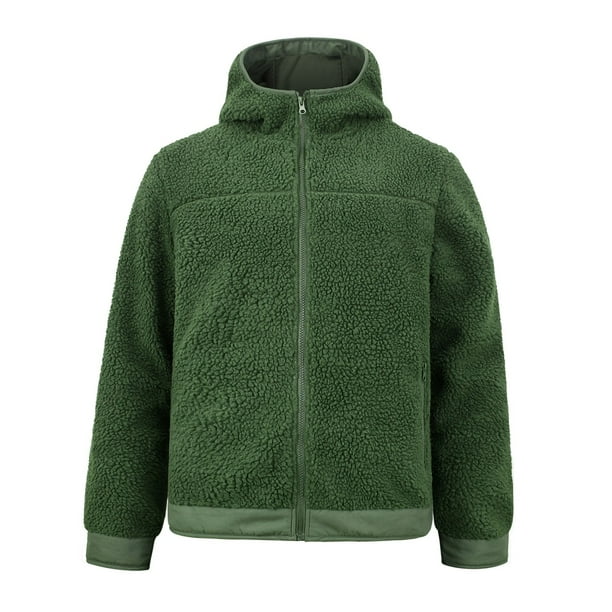 PMUYBHF Male Jean Jacket Men Xlt Mens Coat Lamb New Warm and Stand