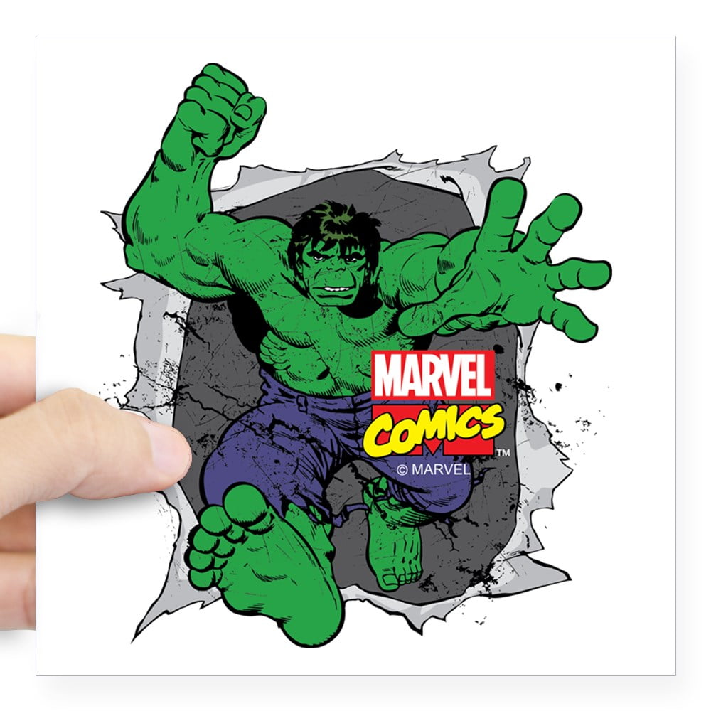 CafePress - Hulk Rip Square Sticker 3