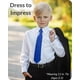 thumbnail image 3 of Corbata para Niño Umo Lorenzo Azul con Clip y Preanudada, 3 of 8