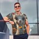 thumbnail image 4 of Fotbe Adorable Llama In Flowers Camiseta Polo de Golf para Hombre con Estampado – Camisa Deportiva Transpirable con Cuello Abotonado-3X-Large, 4 of 6