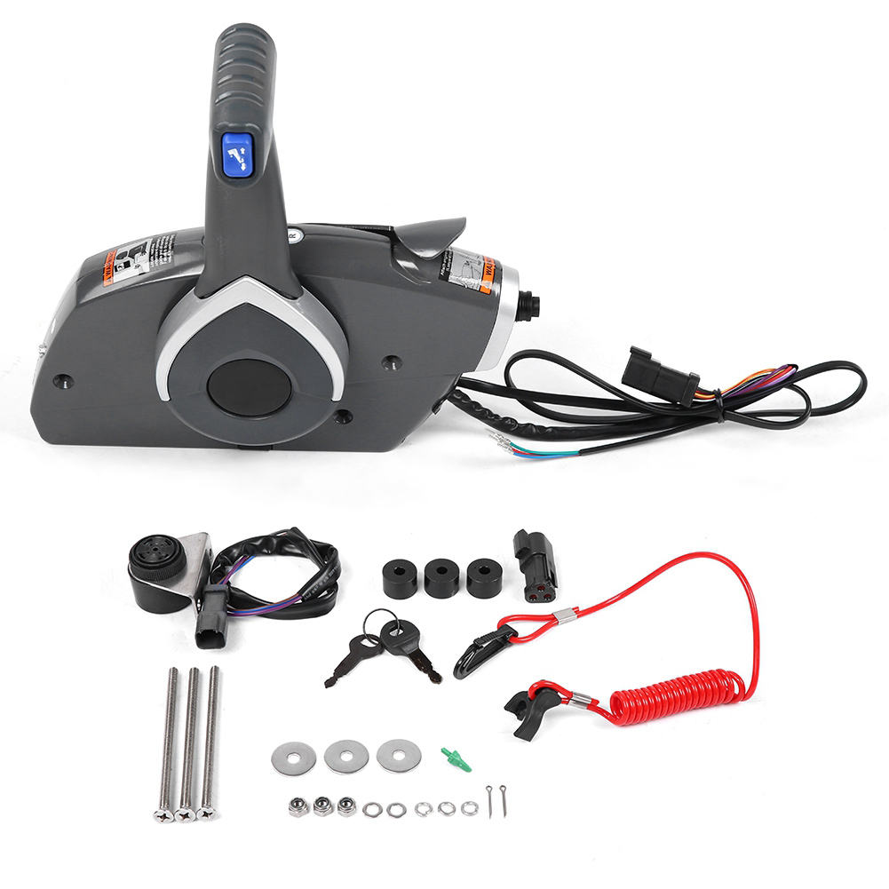 EOTVIA Side Remote Control Box,Outboard Side Remote Control Box Throttle/Shift For BRP Johnson