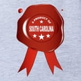 thumbnail image 2 of CafePress - A Product Of South Carolina - Cute Infant Baby Football Bodysuit, 2 of 3