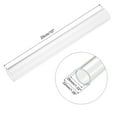 thumbnail image 2 of Acrylic Pipe Clear Rigid Round Tube 26mm ID 32mm OD 10" for Lamps and Lanterns, Water Cooling System, 2 of 6