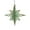 green, variant on Clearance Christmas Decoration Christmas Trees Three-dimensional Octagonal Star Decorations Store Mood Decoration