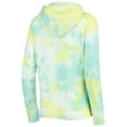 thumbnail image 3 of Women's New Era White New England Patriots Ice-Dye Full-Zip Hoodie, 3 of 3