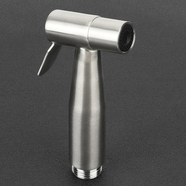 Rociador de bidé de acero inoxidable, rociador de bidé de acero inoxidable 304 para baño doméstico, rociador de bidé para inodoro, artesanía superior