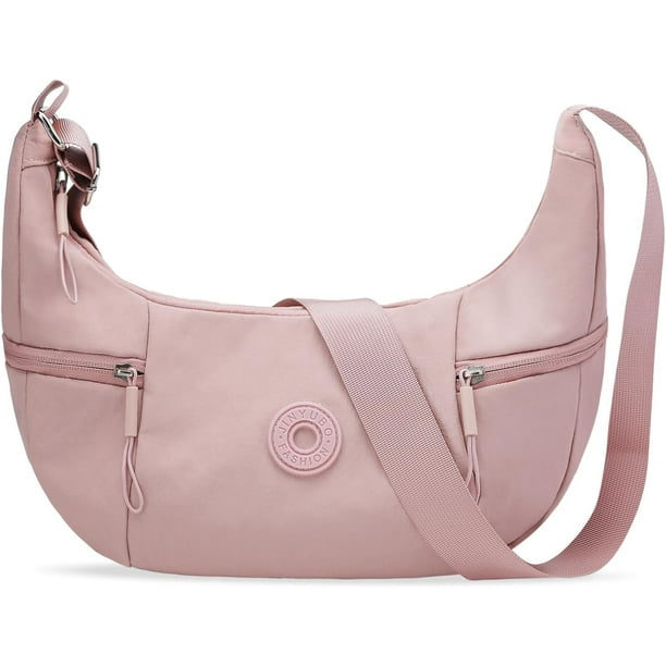 JennyShop Bolsa Casual Hobo Para Viajar Al Aire Libre, Bolsa De Hombro De Moda Resistente Al Agua Nylon Crossbody Bolsa Con Múltiples Bolsillos