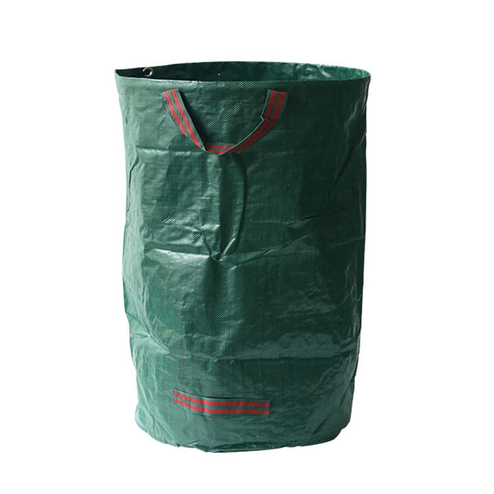 272/300L Heavy Duty Garden Waste Bag Reusable Waterproof Refuse Sack with Handle 