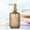 Yellow, variant on Deeceymbur Glass Soap Dispenser Textu Pump Bottle Shampoo Body Wash Lotion 400ml Leakproof Refillable Bathroom Kitchen Vanity Countertop