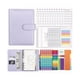 thumbnail image 1 of Kit De Carpeta, Cuaderno De Hojas Piel Púrpura Malubero Kit De Carpeta, 1 of 4