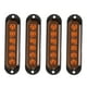 thumbnail image 1 of Luces laterales para camiones luz de flash de emergencia impermeable de 6 led de alto brillo para automóviles y camiones, 1 of 7