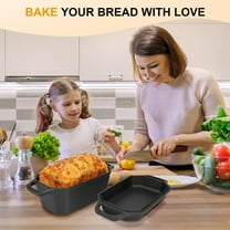 Pre-Seasoned Cast Iron Dutch Oven for Bread Baking with Skillet Lid | 3.6QT Oval Dutch Oven, Sourdough Bread Baking Supplies