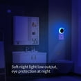 thumbnail image 5 of LED Night Light Blue, Light Sensor, Calm Blue Light, Easy on Eyes, Decorative, Night Light Plug into Wall for Bedroom, Bathroom, Kitchen, Hallways, Rooms for Kids, Baby, Children, 2 Pack, 5 of 7