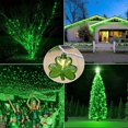 thumbnail image 3 of St. Patrick's Green LED Light Sets Decorative Lights with 10 Clover Bulbs Battery Operated for St Patricks Day Indoor Outdoor Home Garden Party Decor 3ft Strands &CUSTOM Storage Carrier, 3 of 7