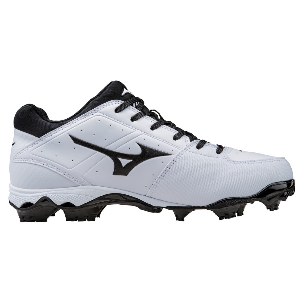 white mizuno softball cleats