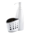 thumbnail image 2 of Dispensador De Jabón 2 En 1, Caja De Cesta De Almacenamiento, Tipo De Prensa Multifuncional, Botella Separada, Accesorios De Baño, Escurridor De Ducha Speravity HA029797-00, 2 of 5