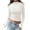 White-01, variant on STETMN Ribbed Knit Shirt for Women Long Sleeve Crop Top Casual Mock Neck Lightweight Fall T-shirt