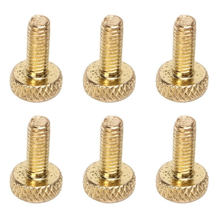 

Tremolo Bridge String Locking Screw 6 Pcs High Strength Metal Accurate Size Tremolo Bridge Clamp Screw For Replacement Black Silver Gold