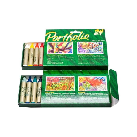 Crayola Pastels à l'Huile de la Série Portfolio-24/pkg