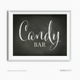 thumbnail image 1 of Candy Bar Vintage Chalkboard Wedding Party Signs, 1 of 2