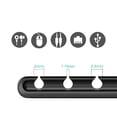 thumbnail image 3 of Frusde Magnetic Cable Organizer Storage Holder, Charging Cable Holder Management 6pcs, 3 of 7
