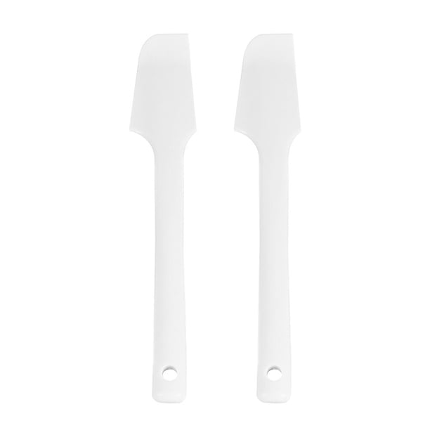 2 espátulas de silicona flexibles para pasta de frijoles dulces, crema y mantequilla de maní.