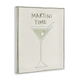 thumbnail image 2 of Stupell Industries Contemporary Minimal Martini Time Canvas Art, 36 x 48, by Grace Popp, 2 of 7