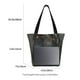 thumbnail image 3 of Fotbe Black And Gold White Horse Bolsa de Playa con Estampado, Bolsa de Hombro, Bolsa de Mano Espaciosa, Bolsa de Viaje Ligera, Bolsa de Compras Versátil, 3 of 6