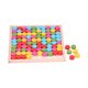 thumbnail image 4 of Juego de mesa de ajedrez de madera para niños y adultos, juguete de ajedrez interactivo educativo multicolor, 4 of 9