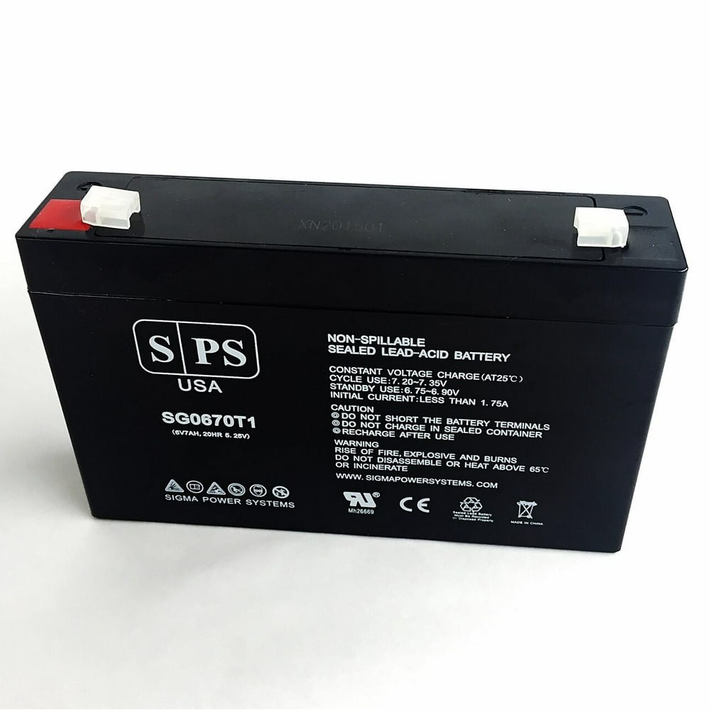 SPS Brand 6V 7 Ah Replacement Battery for BMW Z4 6v Ride On (1 Pack