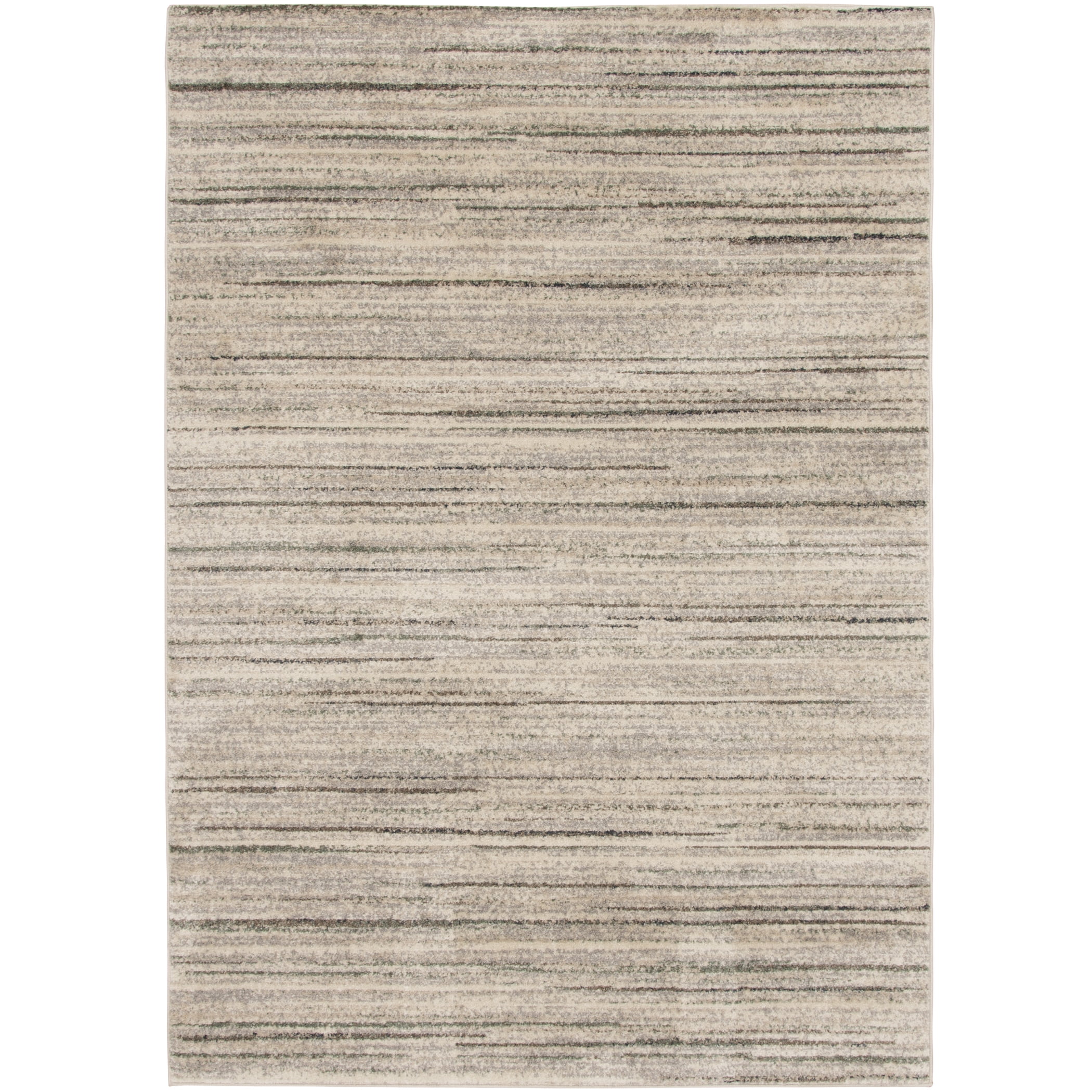 7' x 10'  Polypropylene Green Area Rug main image 0