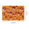 thumbnail image 3 of Goofa 16"x24" Inches Mushroom Doormats for Outdoor Entrance - Non-Slip Welcome Mat, Heavy Duty Door Mats Outdoor, Spring Doormat, 3 of 9