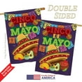 thumbnail image 3 of Breeze Decor 15113 Southwest Cinco de Mayo 2-Sided Vertical Impression House Flag - 28 x 40 in., 3 of 4
