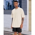 thumbnail image 4 of Camiseta ADOREJOY oversize vintage lavada beige talla S, 4 of 9