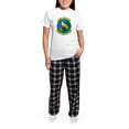 thumbnail image 5 of CafePress - Save The Bee Women's Light Pajamas - Women's Short Sleeve Print T-Shirt and Pants Light Cotton Pajama Set, 5 of 7