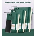 thumbnail image 2 of Cuaderno de Diario con Líneas Ansopu B5 Grande 365 Páginas Verde, 2 of 6