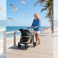 thumbnail image 2 of 3.6x2.3x3.5Ft All-Terrain Dog Stroller for Large and Medium Pets, Compact Fold Dual Entry Wagon with One-Foot Brake and Breathable Mesh, Supports Up to 130 Lbs, 2 of 8