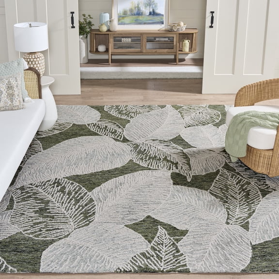 Safavieh Jardin Caelestinus Floral Area Rug, Green/Ivory, 8' x 10'