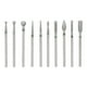 thumbnail image 5 of Brocas Para Pulir Uñas, Brocas De Repuesto Para Uñas Acero Inoxidable Duradero De Alta Resistencia A Prueba De Polvo Con Estuche Protector Para Manicura Fyydes Replacement Nail Drill Bits, 5 of 8