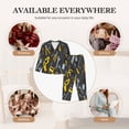 thumbnail image 7 of Bingfone Womens Pajama Sets Repair tools (2) Print,Long Sleeve Loungewear Pajamas Set-Medium, 7 of 7