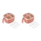 thumbnail image 3 of Billuyoard Caja de condimentos Tarro portátil de plástico con cucharas Pimienta Sal Especias Azúcar Olla Condimento Contenedor de Rosa 2piezas, 3 of 6