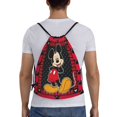 thumbnail image 2 of Bolsa con cordón clásica de Mickey Mouse, plegable, para deportes, fitness, unisex, para viajes y deportes de playa, pequeña, 2 of 8