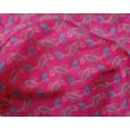thumbnail image 4 of oneOone Silk Tabby Fabric Fish Block Decor Fabric Printed BTY 42 Inch Wide, 4 of 4
