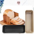 thumbnail image 2 of Coofit Loaf Pan Professional Non-toxic Rectangular Nonstick Bread Baking Pan Bread Pan, 2 of 10