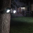 thumbnail image 2 of Mr. Beams MBN3000 Netbright 500 Lumen High Performance Wireless Battery Powered Motion Sensing LED Dual Head Security Spotlight, Brown, 2 of 5