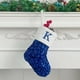 thumbnail image 1 of Calcetines con letras navideñas, calcetines sólidos de lana con colgante, adornos navideños, bolsas de regalo, calcetines para mujer., 1 of 3